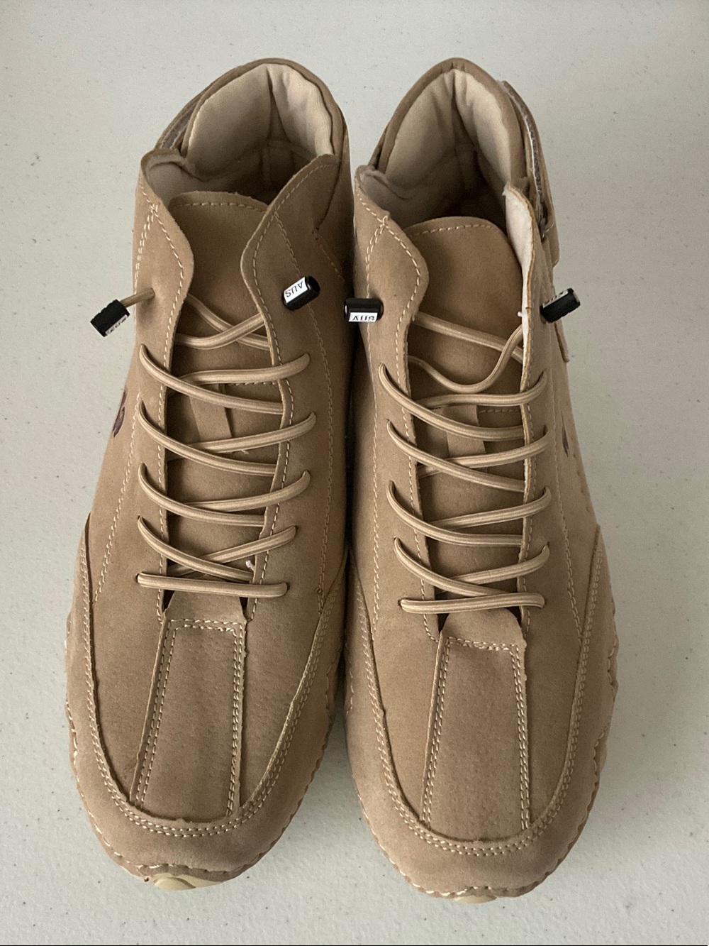 LDeck Men's Chukka Boots in Tan Suede — Lace-Up Casual Comfort